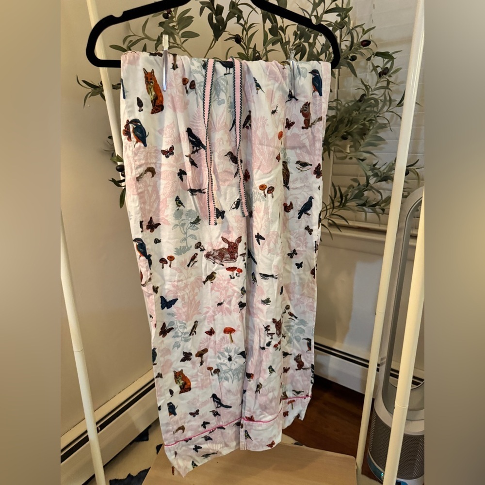 NWOT Anthropologie animal Print Women's pj pants Size S